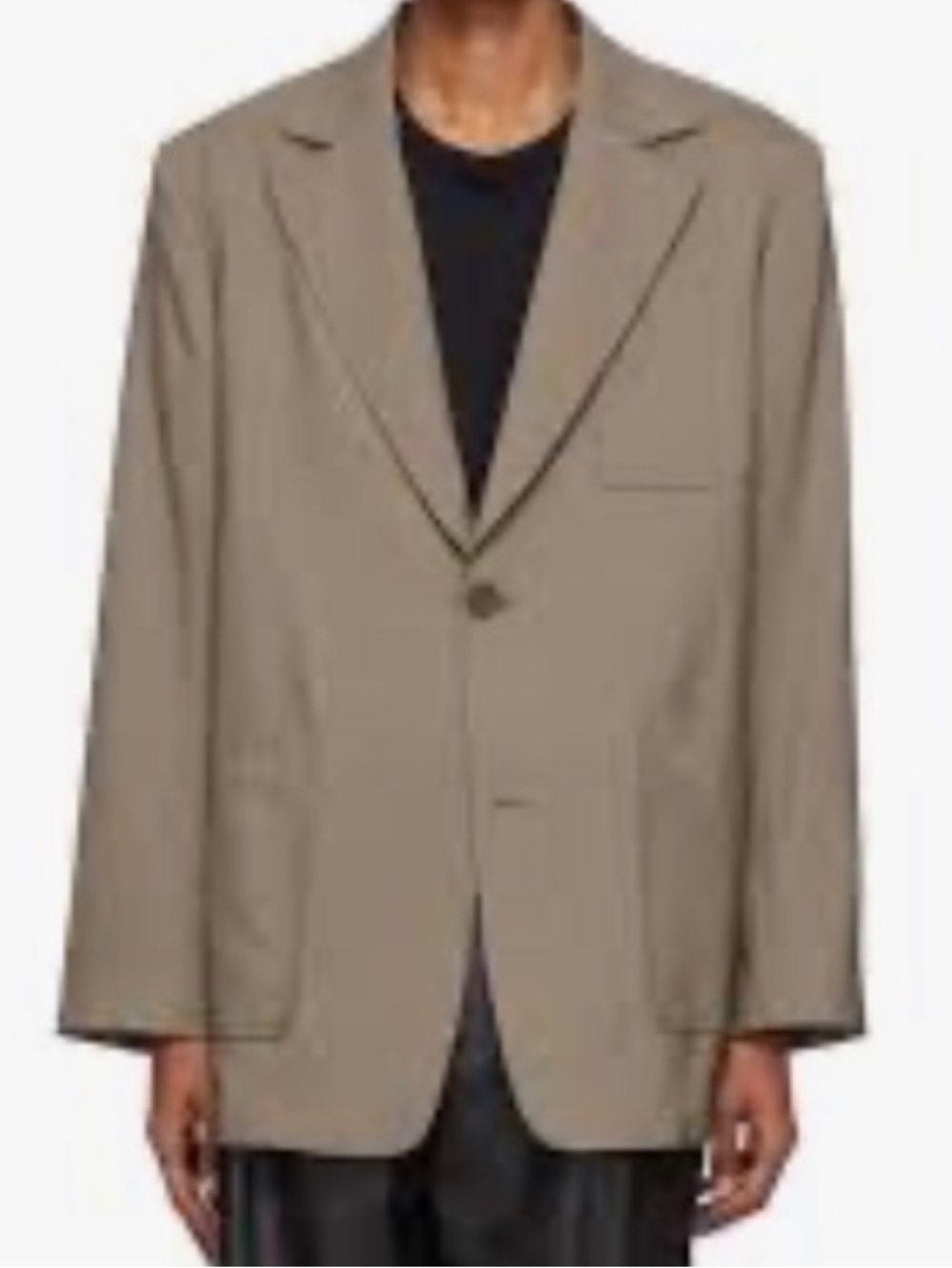 Uniqlo U  Tailored Jacket 33 Khaki (XL C 44-47 inch
